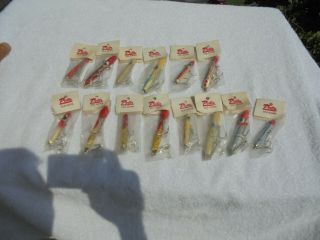VINTAGE PORTER FISHING LURES 14 DIFFERENT SEA HAWK COLLECT OR USE ? FLORIDA 4