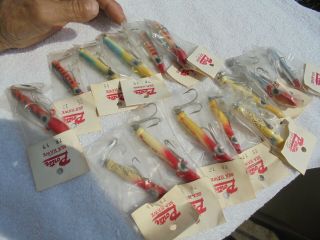 VINTAGE PORTER FISHING LURES 14 DIFFERENT SEA HAWK COLLECT OR USE ? FLORIDA 8
