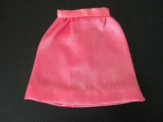 Vintage Barbie: 1866 Movie Groovie Pink Satin Skirt
