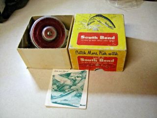 Vintage,  Fly Rod Reel,  Oren - O - Matic,  South Bend,  No 1140 W/ Instructions