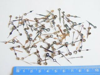 100,  mixed vintage & antique pocket watch hands for watchmaker.  Repairs 2