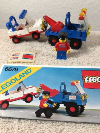 Lego Vintage 6679 Exxon Tow Truck
