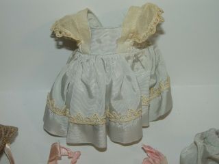Estate Old Vintage Vogue Ginny Doll Blue Dress Apron Hat Bloomers Outfit 32 5
