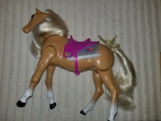 Vintage 1993 Mattel Barbie Walking Horse Batteries Walks
