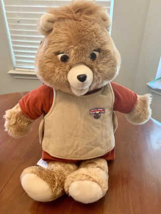 Vintage Teddy Ruxpin And Grubby - Still Plays,  No Movement - 2
