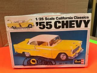 Vintage Revell 1/25 Scale 1955 California Classics Chevy Model Kit