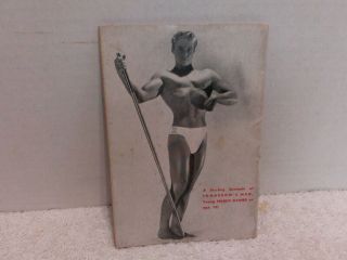 Tomorrow ' s Man,  vintage Physique Muscle Mag with Gay Interest,  3/1953 2