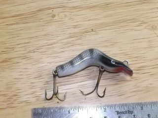 VINTAGE OLD PULVER LURE CO PULVERRISER MINNOW LURE LURES TACKLE BOX FIND BAITS 2