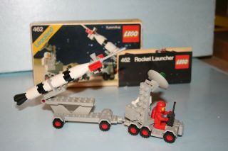 Vintage Lego Space 462 Rocket Launcher Set with Box 2