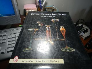 Antique Reference Book Tiffany Favrile Art Glass By Moise S.  Steeg Jr