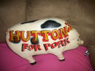 Large Wood Pig Hutton 