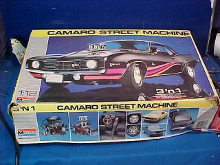 1990 Camaro Street Machine 1:12 Scale Model Car Kit By Monogram