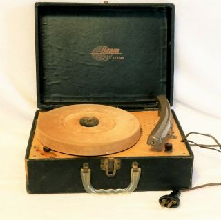 Vintage Beam Leader Record Player Antique Portable Turntable Parts,  Repair 6/11
