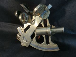 Authentic Sextant,  By Ross Of London,  Was Once Indispensable For A Sea Captain