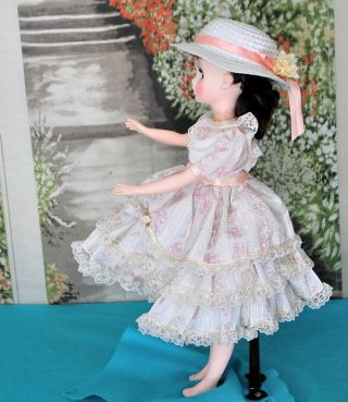 Vintage Floral Dress and Hat for 16” Elise Madame Alexander 5
