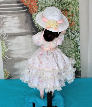 Vintage Floral Dress and Hat for 16” Elise Madame Alexander 6