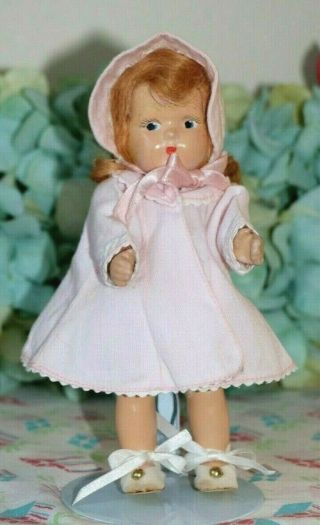 VINTAGE Composition Doll VOGUE Early Ginny TODDLES Medford Ma TAGGED OUTFIT 7