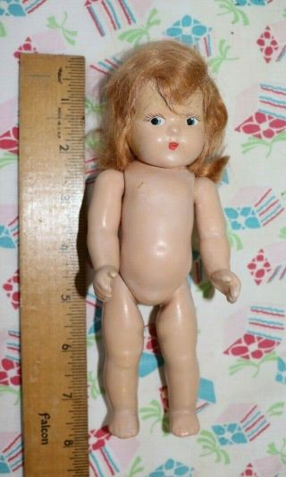 VINTAGE Composition Doll VOGUE Early Ginny TODDLES Medford Ma TAGGED OUTFIT 8