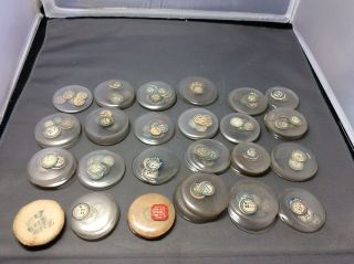 Antique/ Vintage Pocket Watch Crystals (100, ) 12