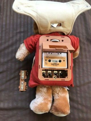 Vintage WOW TEDDY RUXPIN 1985 with Book Cassette Tape and Box 4