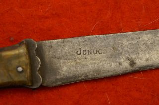 Antique Spanish French 19 Century Navaja Folding Knife 7