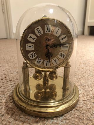 Antique Rare Anniversary Elo Clock Made In Germany