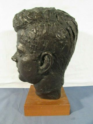 Vintage Austin Productions John F Kennedy Bust Sculpture 2