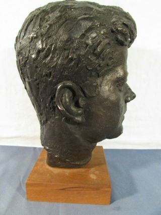 Vintage Austin Productions John F Kennedy Bust Sculpture 4