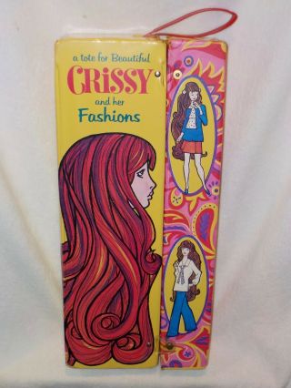 Vintage Ideal Crissy Grow Hair Doll Carry Case
