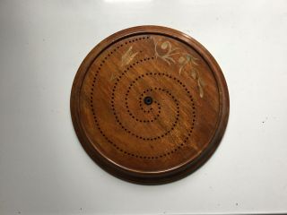 Unusual And Very Pretty Cribbage And Scoring Board
