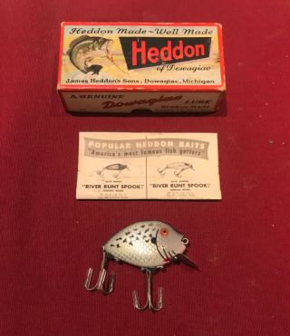 Vintage Nib Heddon 9630 Cra Punkinseed Spook Fishing Lure Crappie Nos