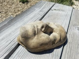 Antique Death Mask CURSED/HAUNTED ITEM Haunted Oddity Dybbuk Ghost paranormal 2