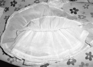 vintage Sheer Dress w/petticoat,  Black velvet hat shawl & Purse Mary 4