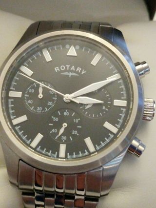 Men’ Rotary ChromaGraph watch Qaurtz bracelet 4