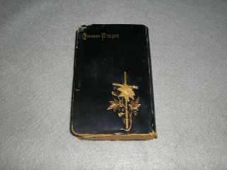 Antique The Book Of Common Prayer Protestant Episcopal Church 1869 Leatherbound