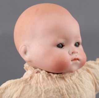 2 Small Antique Early 20thC German 1925/0 BYE - LO Bisque Head Baby Dolls 4