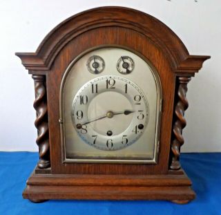 Antique Kienzle Bracket Clock,  Westminster Chime,  Strike 1920 