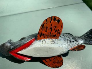 Dennis Bertram Minnesota Folk Art Fish Decoy 3