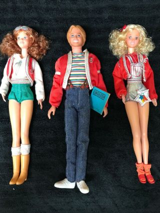 Vintage Starr,  Kelley,  Shaun Dolls - Mattel 1979