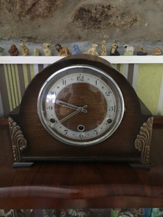 Antique Westminster Chime Mantal Clock