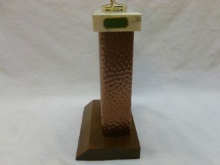 Vtg Retro Mod 60s Marble Base Womens Bowling League Trophy Award Display Blank 7