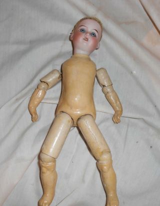 Antique Armond Marseilla?? 390 Doll With Composition Body Joined Arms Legs