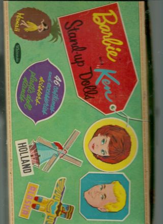 Barbie & Ken 1962 Boxed Set Uncut Whitman 4797