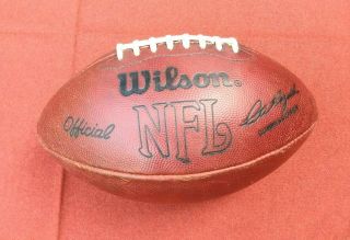 Vintage Wilson national football league NFC/AFC Football.  Leather. 3