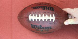 Vintage Wilson national football league NFC/AFC Football.  Leather. 4