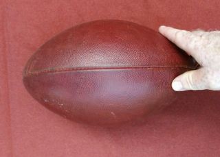 Vintage Wilson national football league NFC/AFC Football.  Leather. 5