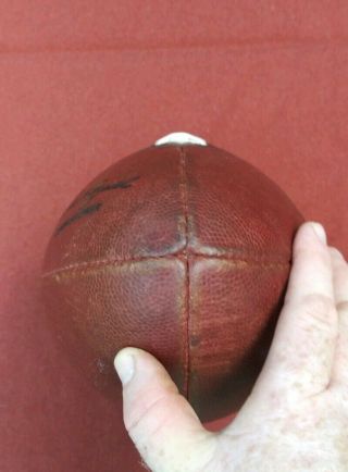 Vintage Wilson national football league NFC/AFC Football.  Leather. 6