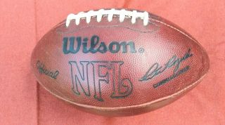 Vintage Wilson national football league NFC/AFC Football.  Leather. 8