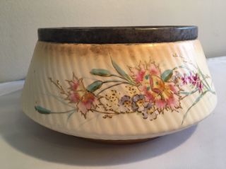 Royal Bon German Bowl Planter Vase Centerpiece Floral Flowers Antique
