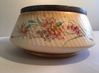 Royal Bon German Bowl Planter Vase Centerpiece Floral Flowers Antique 6